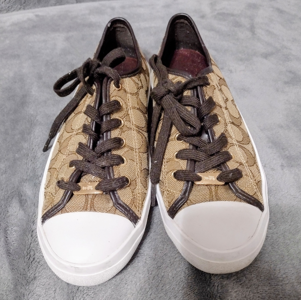 Coach lace up sneakers